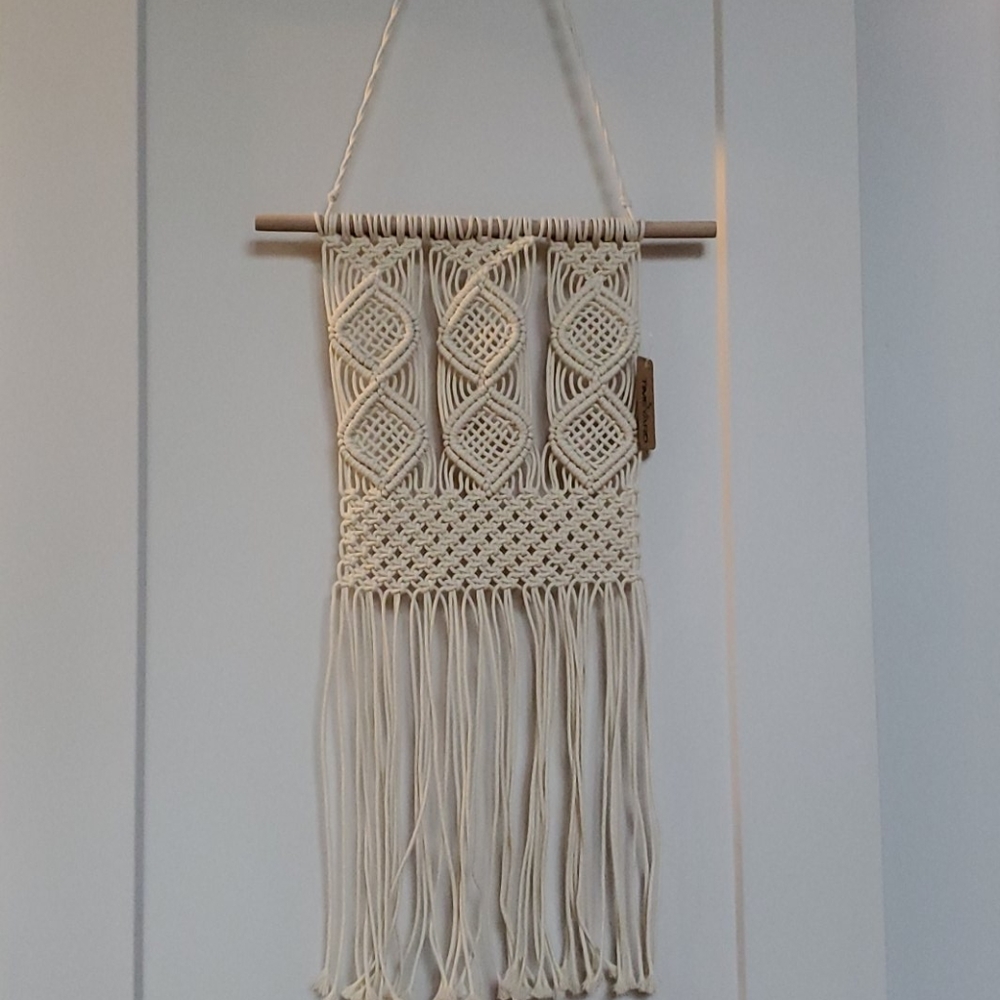 SOLD -Brand new wall macrame